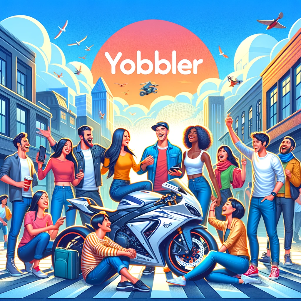 Yobbler community members enjoying a day out on their motorcycles.